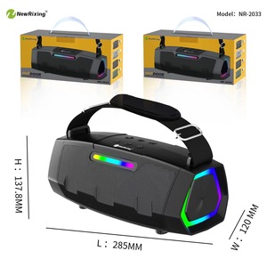1 माइक Nr8888 rgb शक्तिशाली 40W 5000mah 3 किलोग्राम वजन वायरलेस माइक्रोफोन t स्पीकर पोर्टेबल कराओके आउटडोर हैंडल बेल्ट xtreme <span class=keywords><strong>mic</strong></span> - Product Image 3
