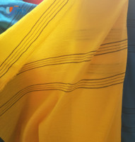Pas cher 100% Viscose Rayonne Polyester Gant De Bain Maroc Gant Exfoliant Tissu En Rouleau Pour L'Algérie Maroc Marché