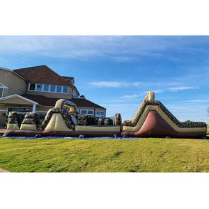 Équipement de terrain de jeu <span class=keywords><strong>gonflable</strong></span>, grand parcours d'obstacles <span class=keywords><strong>gonflable</strong></span>, château <span class=keywords><strong>gonflable</strong></span>, couleur camouflage, obstacle <span class=keywords><strong>gonflable</strong></span> - Product Image 2