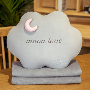 Mới Sang Trọng Ném Chăn Gấp Vào Gối Fluffy Sợi Đan Siêu Mềm Có Thể Gập Lại Chăn Gối Dễ Thương Sao Đám Mây Đệm - Product Image 4