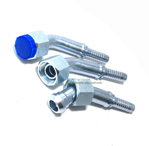 22611 BSP femmina 45 gradi raccordo tubo idraulico zinco placcato superficie di trattamento serie <span class=keywords><strong>DKR</strong></span> - Product Image 1