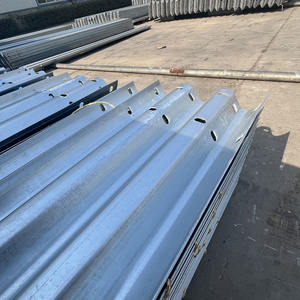 Barandilla de Seguridad de Acero Q235 de Alta Resistencia, Fabricada en Fábrica, de Bajo Costo, Galvanizada por Inmersión en Caliente, Barreras Metálicas para Carreteras con Perfil en W - Product Image 2