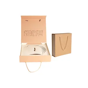 Лидер продаж, Подарочная коробка на заказ, упаковка, печать логотипа, складная картонная упаковка, парик, винная коробка для сигарет с ручкой