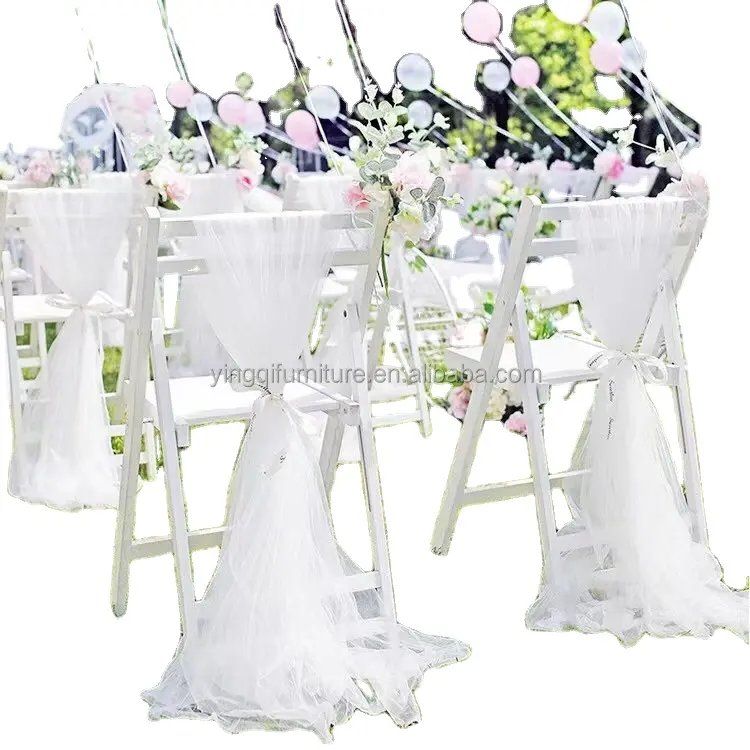新しいスタイルのロマンチックで豪華なホテルのステンレス製の椅子のサッシが異なる色の結婚披露宴のイベントのために販売されています