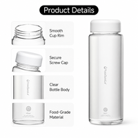 Fabricant de bouteilles d'eau Tritan personnalisées avec logo OEM, 500 ml, sans BPA, qualité alimentaire, portables, anti-fuite