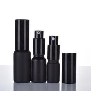 <b>Small</b> Fine Mist Glass Spray Bottles 5ml to 100ml Black Matte Essential Oils Vials Empty Bottles for Spraying - Product Image 6