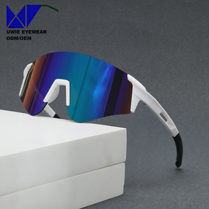 Gafas <span class=keywords><strong>de</strong></span> Sol Deportivas <span class=keywords><strong>para</strong></span> Adultos, sin Montura, Tamaño 68-18-125, <span class=keywords><strong>Lentes</strong></span> Polarizadas Doradas con Espejo, Protección UV400, <span class=keywords><strong>para</strong></span> Ciclismo, Senderismo y Deportes al Aire Libre - Product Image 5