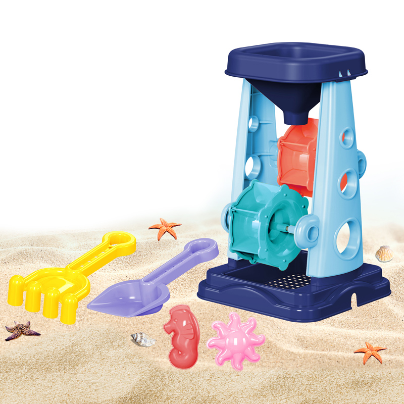 Set De Juguetes De Playa Con Moldes De Animales Y Herramientas Para Construir Castillos, 10 Piezas De ABS, Para Niños En Verano, Cumpleaños Y Vacaciones