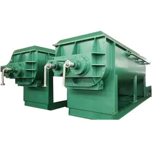 Experienced Manufacturer Horizontal Hollow Paddle Dryer Machine for Barium Sulfate, Bentonite, and Phosphogypsum