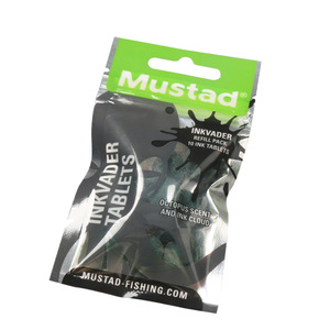 Tabletas de tinta Mustad Inkvader, 1 paquete, láminas de tinta de repuesto para señuelos de pulpo, pesca en agua salada - Product Image 3