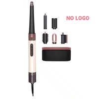 Sèche-cheveux 110000 tr/min 7 en 1 à haute vitesse avec ions négatifs, brosse sèche-cheveux 1 étape, sèche-cheveux domestique multifonctionnel, styler rotatif à air chaud