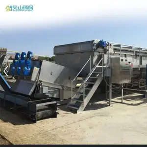 Screw Filter Press Mud Dewatering Machine Sludge Dewatering Machine