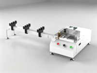 Machine de découpe et de finition de persiennes en aluminium de 25 mm, découpe en une seule étape des lames et des rails de stores avec coins arrondis