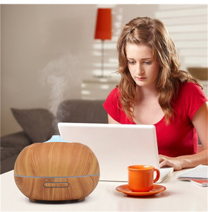 Direkt verkauf neue Explosion Weihrauch Maschine ätherisches Öl <span class=keywords><strong>negative</strong></span> Ionen USB Luftbe feuchter Home Holzmaserung Aroma Diffusor - Product Image 6