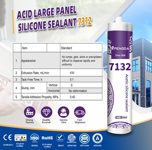 <span class=keywords><strong>Silicone</strong></span> de construction pour aquarium PD7132, durcissement acétique, haute résistance, non-jaunissant, <span class=keywords><strong>silicone</strong></span> professionnel pour la construction et la réparation d'aquariums - Product Image 1