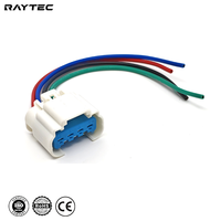 Connecteur de pompe à carburant automobile 4 broches 12V en cuivre IP67 15A pour Chevrolet Aveo Spark, prise de câblage électrique du réservoir de carburant, boîtier PBT