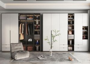 Prix d'usine Armoire de rangement personnalisée Armoire murale de rangement penderie en bois - Product Image 6