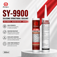 Pegamento Estructural de Silicona Neutro de Alta Elasticidad, Impermeable y Resistente a la Intemperie para Sellado de Paneles Solares