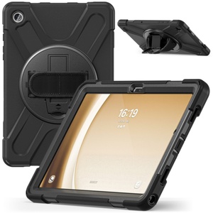 Funda de Silicona Resistente a Golpes para Tablet Samsung Galaxy Tab A9 Plus 11 Pulgadas SM-X210 X215, con Soporte Giratorio y Correa para el Hombro - Product Image 6
