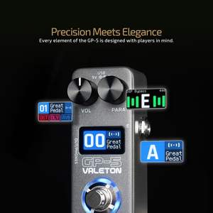 Valeton GP-5 Procesador Multiefectos Super Compacto y Pedal Cargador de NAM/IR (Para Guitarra, Incluye 1 Cable TRS de VOLKTONE) - Product Image 4
