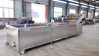 Machine de traitement de légumes Ligne de lavage de laitue Ligne de lavage de tomates aux fruits