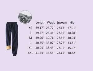 <strong>Women's</strong> Warm Sherpa <strong>Lined</strong> Athletic Sweatpants Jogger <strong>Fleece</strong> Pants - Product Image 2
