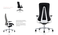 Chaise en maille à dossier haut Gestionnaire Design ergonomique Ordinateur de bureau tournant Chaise d'art de luxe
