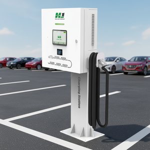 Station de recharge rapide DC pour véhicules électriques HJ 20kW, chargeur commercial à une seule prise OCPP pour parking, Afrique du Sud - Product Image 3