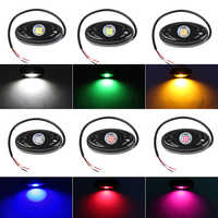 OVOVS Universal 12V Lampu LED Hijau untuk Bawah Mobil, Tahan Air, Berbahan Aluminium, Kit Lampu Neon untuk Jeep, Truk, ATV, UTV, Off-Road 4x4