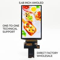 Écran tactile Oncell de 5,48 pouces (5,5'') avec interface Mipi, résolution 1080x1920, affichage AMOLED couleur pleine