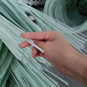 Fiberglass Rods Pultruded FRP Rod With End Caps <b>for</b> Fiberglass Flag Pole - Product Image 2