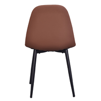 Échantillon Gratuit - Chaise de Salle à Manger Pivotante en Similicuir, Style Nordique Moderne et Luxe, Personnalisable, pour Restaurant