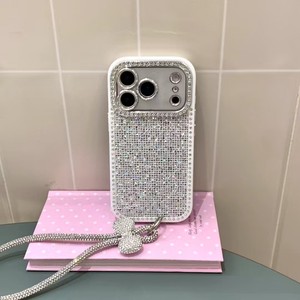 <span class=keywords><strong>Coque</strong></span> de téléphone avec bracelet diamanté pour appareil photo, compatible <span class=keywords><strong>iPhone</strong></span> 16 15 14 13 12 <span class=keywords><strong>11</strong></span> Pro Max, et films de protection <span class=keywords><strong>en</strong></span> <span class=keywords><strong>verre</strong></span> pour objectif. - Product Image 5