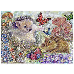 Hot Bán DIY Cross Stitch Động Vật Nghệ Thuật Sóc Kim Cương Công Cụ Sơn Kim Cương 5D Sơn Kim Cương - Product Image 1