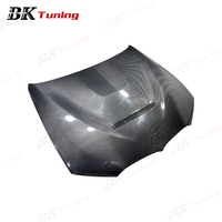 Capot avant en carbone sec BK Tuning pour BMW Série 3 G20 G21 G28, design GTS, pièce de carrosserie, capot moteur