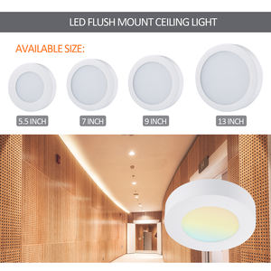 उच्च गुणवत्ता एलईडी पैनल प्रकाश छत प्रकाश <span class=keywords><strong>13.5W</strong></span> घर के लिए छत सतह घुड़सवार पैनल प्रकाश का नेतृत्व किया - Product Image 5