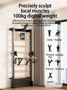 Productos de Fitness Inteligentes, Escalera Sueca Premium para Gimnasio con Bandas de Resistencia y Pantalla de Entrenamiento Inteligente SD-3, Equipo de Fitness Inteligente - Product Image 6