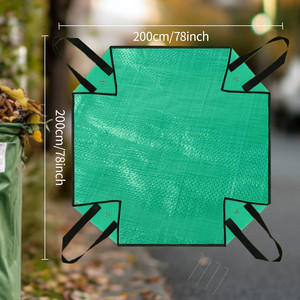 Large Capacity Zipper Storage Container Foldable Oxford Cloth Garden Organizer for Patio Furniture Cushions Household Trash - Product Image 2