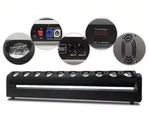 Barra de Luces Móviles LED RGBW 4 en 1 de 10x40W - Luz de Escenario Activada por Sonido y DMX512 para Fiestas, Conciertos, Eventos (Personalizable) - Product Image 3