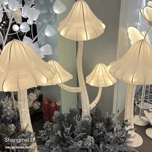 Grandes décorations de mariage modernes et élégantes en forme de champignon Aménagement spécial <span class=keywords><strong>pour</strong></span> hôtels et scènes <span class=keywords><strong>pour</strong></span> salles de mariage - Product Image 4