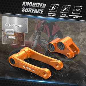 NICECNC Kit de biellettes de suspension arrière abaissantes de 2 pouces pour <span class=keywords><strong>KTM</strong></span> 690 <span class=keywords><strong>Enduro</strong></span> SMC R 2019-2023 <span class=keywords><strong>2024</strong></span> - Product Image 4