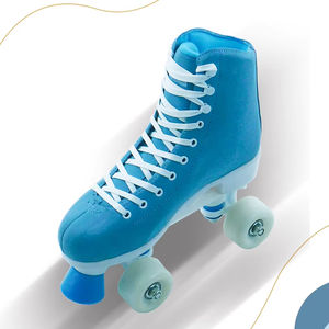 Patin à roulettes Quad 4 roues de haute <span class=keywords><strong>qualité</strong></span> pour patinoire à louer Chaussures de patinage en daim bon marché pour adultes - Product Image 1