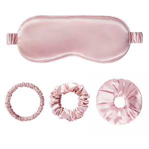 ชุดผ้าปิดตาผ้าไหมแบบปักปลอกหมอนผ้าไหมธรรมชาติ - Product Image 1