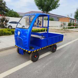 Voiture <span class=keywords><strong>électrique</strong></span> à plateau haute performance avec cabine, capacité <span class=keywords><strong>de</strong></span> charge <span class=keywords><strong>de</strong></span> 1000 kg, commande au volant, moteur <span class=keywords><strong>de</strong></span> 1500 W, <span class=keywords><strong>moyen</strong></span> <span class=keywords><strong>de</strong></span> <span class=keywords><strong>transport</strong></span> efficace - Product Image 6