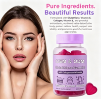 Gummies de glutathion pour adolescents, jeunes adultes, hommes et femmes, à prendre quotidiennement