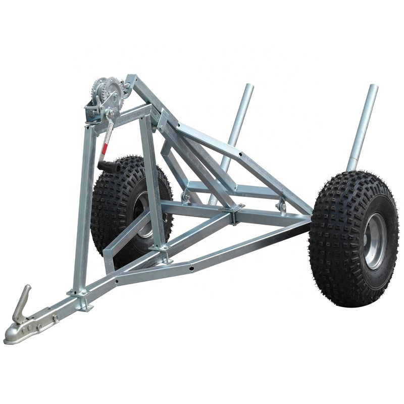 Remolque De Transporte De Pacas Bruder 02220 – Incluye 8 Pacas Redondas, Escala 1:16 Para Juego En Granja