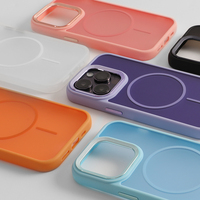 OEM ODM étui de téléphone portable transparent de luxe anneau d'appareil photo étui de téléphone portable antichoc magnétique mat