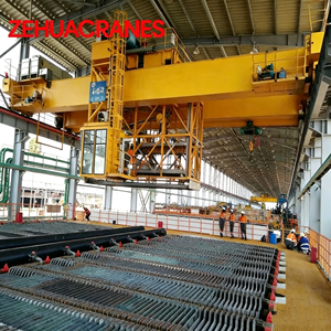 <span class=keywords><strong>Pont</strong></span> roulant multifonction en cuivre électrolytique robuste, à tonnage personnalisé, à double poutre, pour <span class=keywords><strong>fonderie</strong></span> - Product Image 3