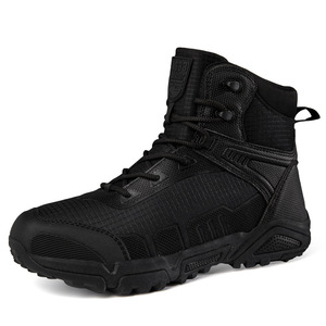 DSF49 AS33 Khaki Tactical <b>Hiking</b> <b>Boots</b> Nylon Waterproof All Seasons Outdoor <b>Boot</b> - Product Image 2