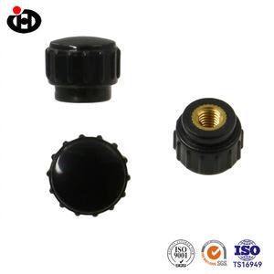 समायोज्य गोल सिर नट सीधे अनाज फर्नीचर समायोजन प्लास्टिक हैंडल स्क्रू कैप - Product Image 4